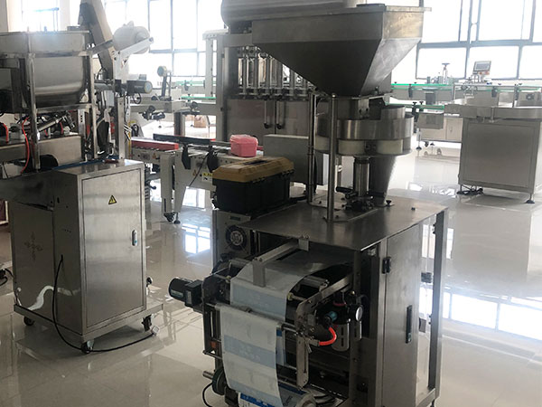自動化食品包裝機設備細節(jié)圖